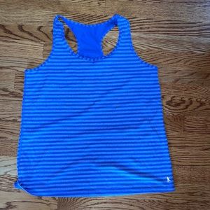 Danskin Women’s racer back tank, purple, large